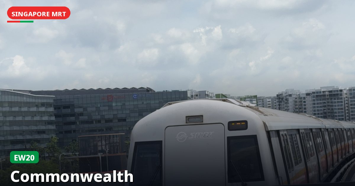 Commonwealth MRT station in Singapore — East West Line (EW20)